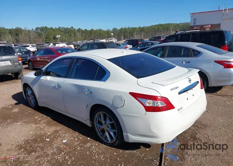 2010 Nissan Maxima S из США, поврежденный, VIN 1N4AA5AP4AC867708